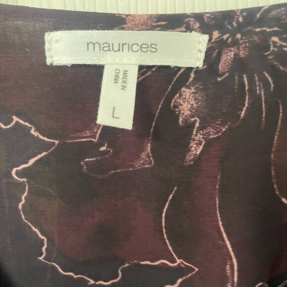 Floral smocked waist Mid Dress - Picture 2 of 3